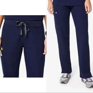 Navy Blue Figs Kade Pants XS